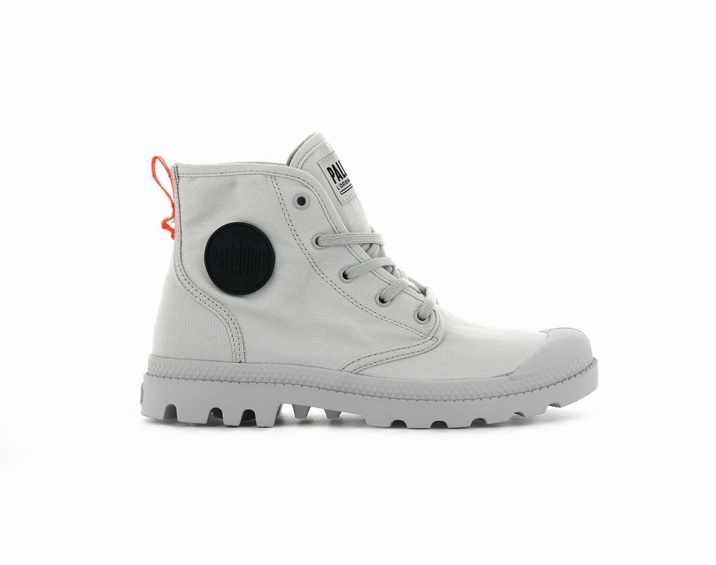 Palladium Pampa Hi Twill Ženske Čizme Sive ||TV1238679||